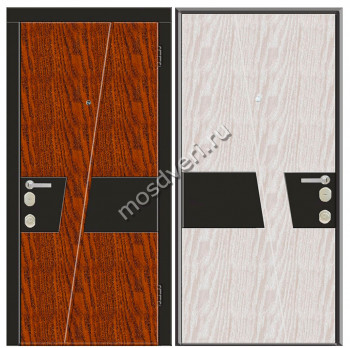 Нестандартная входная дверь в квартиру NDV-16 - купить от производителя Мосдвери Нестандартная входная дверь в квартиру NDV-16
